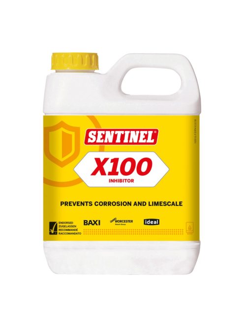 SENTINEL X100 inhibítor vízkő-, és korrózióképződés ellen fűtési rendszerekhez