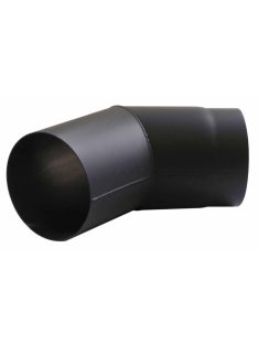 Acél füstcső könyök DN150/45°