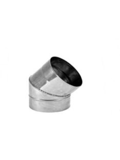 Saválló acél füstcső könyök