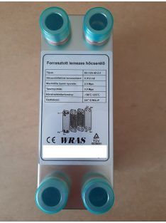 Forrasztott lemezes hőcserélő WRAS 30 kW (30 lemezes)