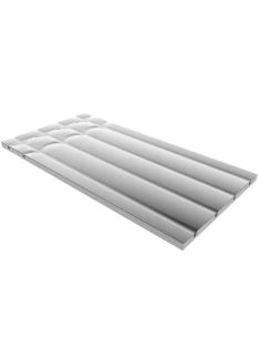   Betonozás nélküli padlófűtés rendszerlemez 1200x600x25 mm (0,72 m2)