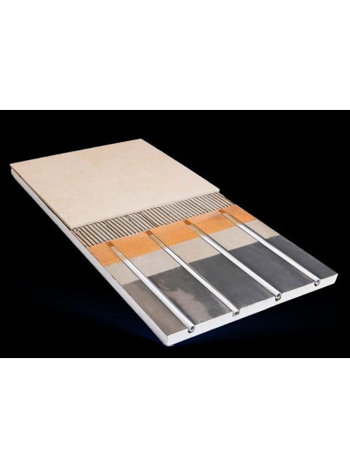 Betonozás nélküli padlófűtés rendszerlemez 1200x600x25 mm (0,72 m2)