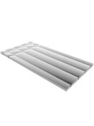 Betonozás nélküli padlófűtés rendszerlemez 1200x600x25 mm (0,72 m2)