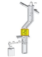 Brilon polipropilén (PP) flexibilis ellenőrző kémény idom 80 mm-es