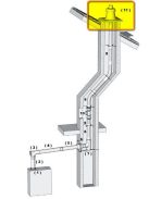 Brilon polipropilén (PP) kémény kürtőfedél idom 80 mm-es