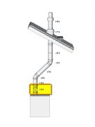 brilon pps-alu 60/100 egyenes kémény ellenőrző idom