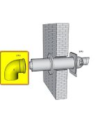 brilon pps-alu 60/100 90°-os könyök