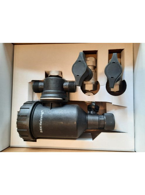 Iszapleválasztó BRH 3/4" mágneses, golyóscsapokkal