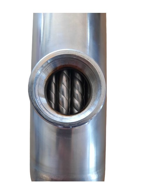 Csavart csöves hőcserélő BRH 88