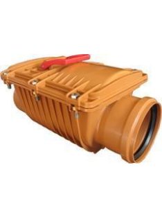 Capricorn dupla zárású visszacsapó szelep lefolyóhoz, vízelvezetéshez