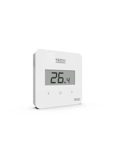   Vezeték nélküli szobatermosztát páratartalom érzékelővel Tech EU-R-8b PLUS