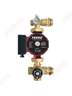   Padlófűtés modul FERRO, elektronikusan szabályozott keringető szivattyúval