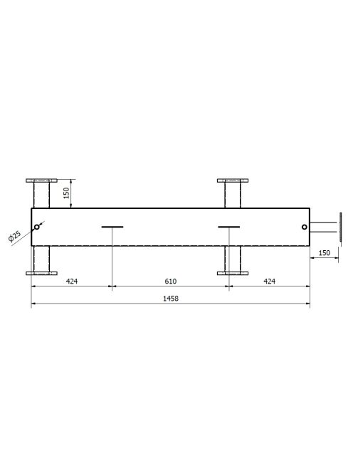 hidraulikus váltó 200/120 DN80