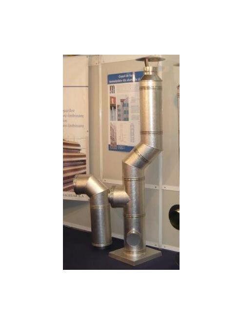 szerelt kémény 7,5 méter 130/230