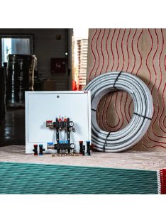   HC gipszkartonos mennyezet hűtés-fűtés rendszer 100 m2 alapterületre