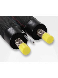 Inox szolár bordáscső dupla szigetelt