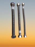 Inox nyújtható flexicső 3/4"BB 30-60 cm vízszereléshez, fűtésszereléshez