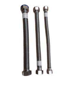 Inox nyújtható flexicső 1"BB 80-160 cm vízszereléshez, fűtésszereléshez