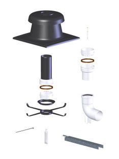 Tricox FK20 flexibilis kémény készlet