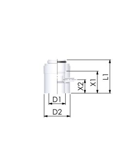 tricox pps-alu 60/100 kondenzvíz leválasztó
