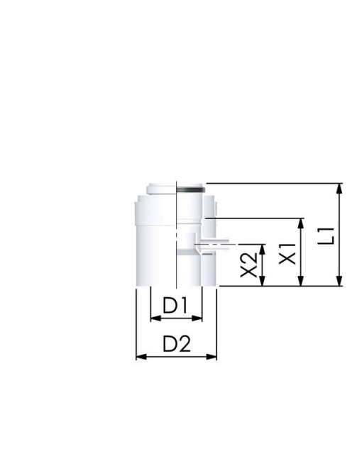 tricox pps-alu 60/100 kondenzvíz leválasztó