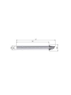 tricox pps/alu 80/125 parapet oldalfali átvezetés