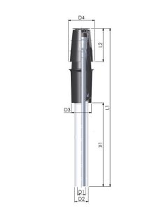 tricox pps/alu 80/125 tetőátvezetés