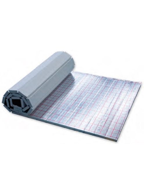 Tacker rendszerlemezes komplett padlófűtés rendszer 20x2 padlófűtéscsővel 50 m2 felületre