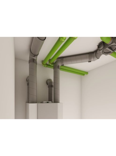 Szigetelt légtechnikai cső DN150/2000 mm