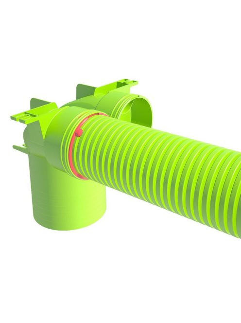 Szelepfogadó adapter szellőző rendszerhez (fali, mennyezeti) 2xDN75/63 - DN125