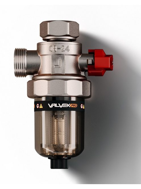 Iszapleválasztó Valvex Pro M-Pure 3/4", mágneses, integrált golyóscsappal