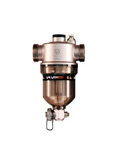   Iszapleválasztó Valvex Pro H-Pure 5/4", mágneses, átlátszó szűrő csészével