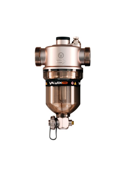Iszapleválasztó Valvex Pro H-Pure 5/4", mágneses, átlátszó szűrő csészével
